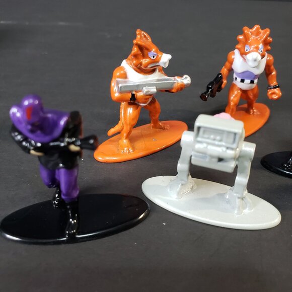 Lot of 6 TMNT Villains Metalfigs Mini Figures Toys Teenage Mutant Ninja Turtles - Picture 4 of 9